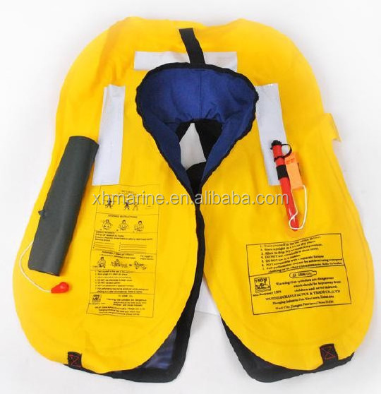 Marine Double Chamber Life Vest SOLAS  Lifejacket Automatic Inflatable Life Jackets 275N Life Jacket