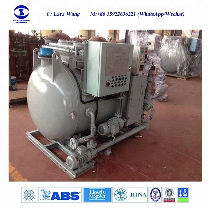 Compact Waste Water Treatment Equipment Plant MED Approved Sewage Treatment