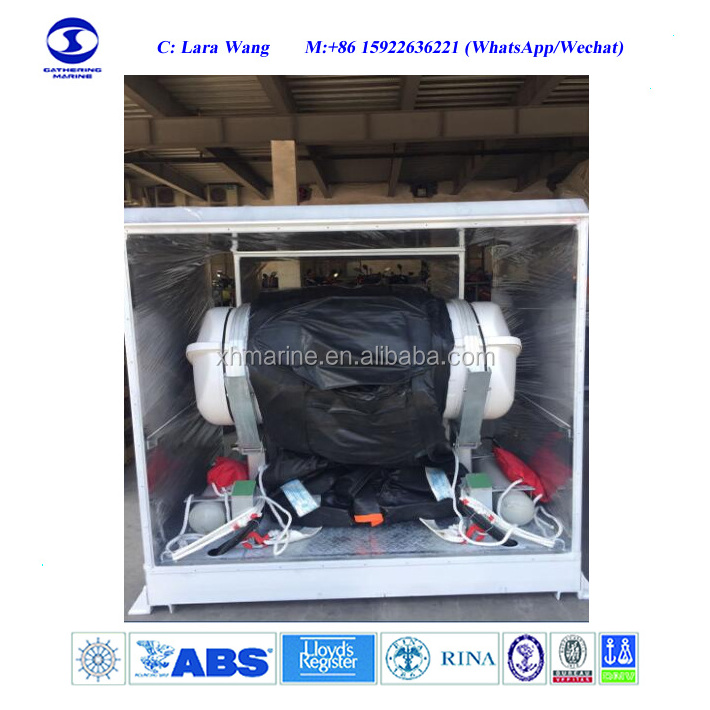 Vertical Evacuation System Emergency Escape Chute with Automatic Inflation Platform