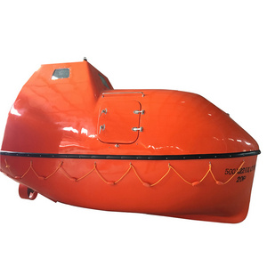 SOLAS Fire-proof Enclosed Gravity Luffing Arm Lifeboat