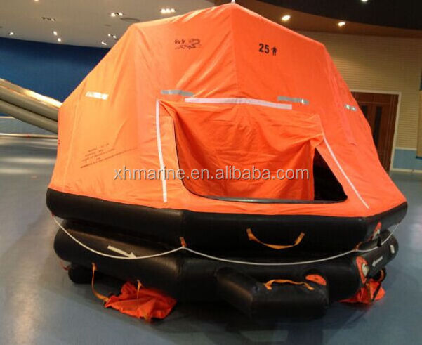 SOLAS self-righting type inflatable life raft 35 persons,small craft life raft