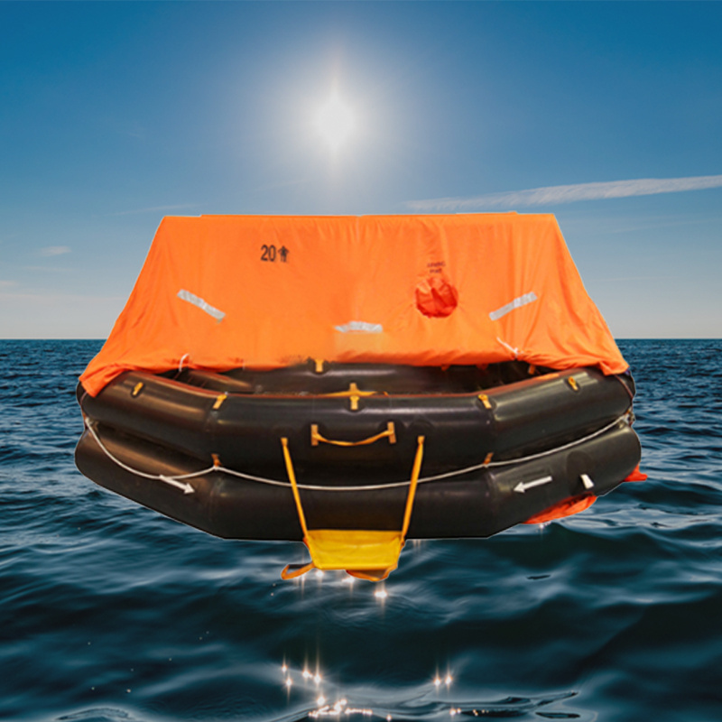 Marine SOLAS Self Inflating Life Rafts with 25 Person