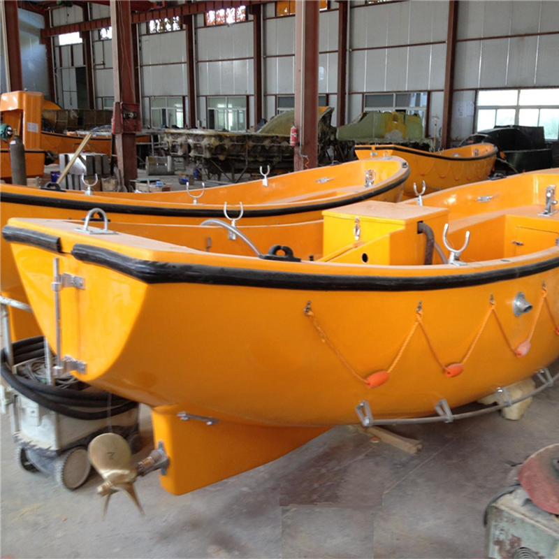 Solas approved Marine Ship Open Type Lifeboat Lifeboat Equipment for sale