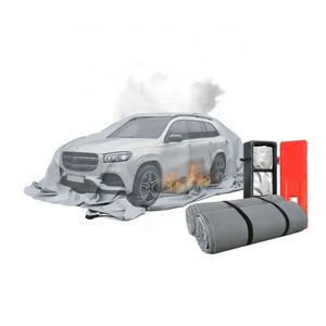 1000 Degrees Celsius High Silica Fire Blanket for Electric Car