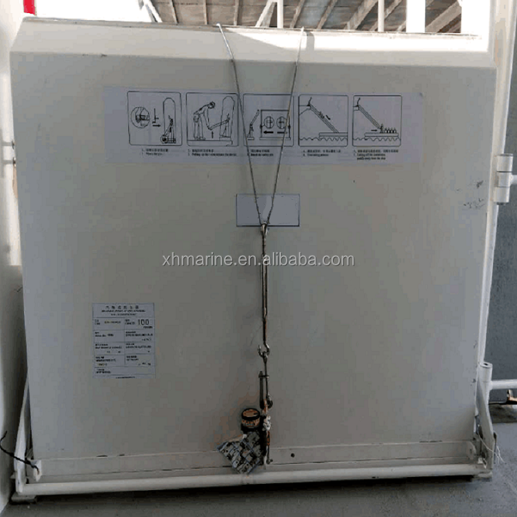 Marine Ship Evacuation System Inclined MES Escape Slide