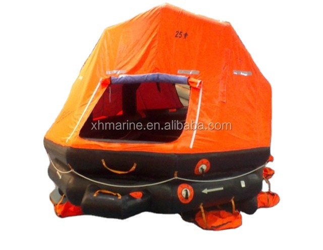 SOLAS self-righting type inflatable life raft 35 persons,small craft life raft