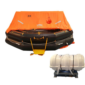 Marine SOLAS Self Inflating Life Rafts with 25 Person