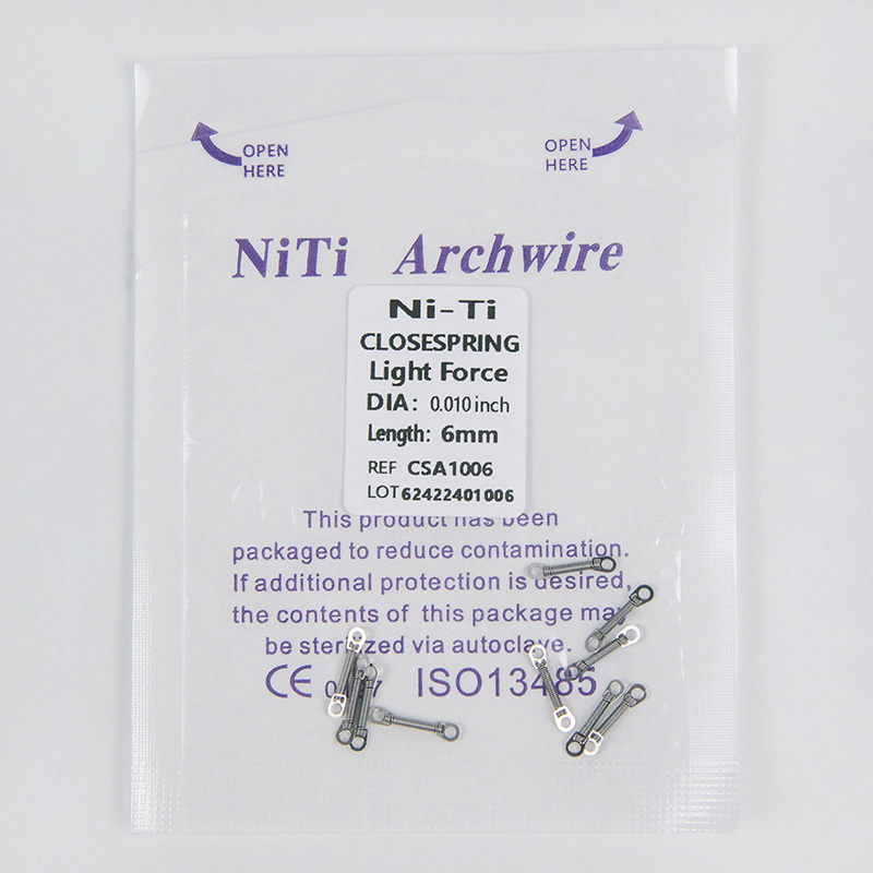 Ortho Ligature Wire Round Rectangular Thermal Activated Wires for Braces