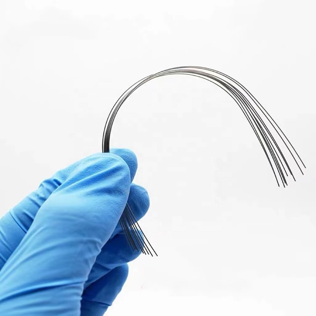 Round Rectangular Archwire Cu Niti Dental Coated Orthodontics Archwires In Dentistry Other Dental Equipments