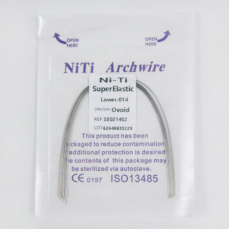 Ortho Ligature Wire Round Rectangular Thermal Activated Wires for Braces