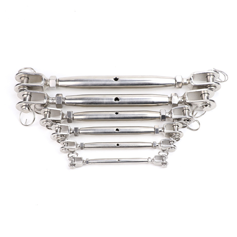 Stainless Steel din1478 Jaw and jaw Close Body Stainless Steel 316 turnbuckle