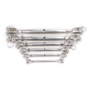 Stainless Steel din1478 Jaw and jaw Close Body Stainless Steel 316 turnbuckle