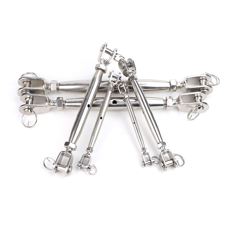 Stainless Steel din1478 Jaw and jaw Close Body Stainless Steel 316 turnbuckle