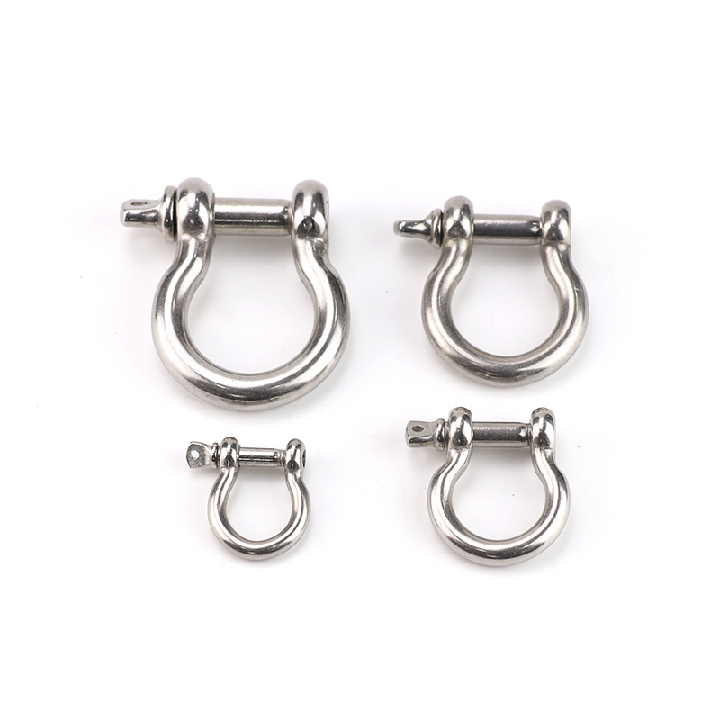 Stainless steel 304 316 Shackle Rigging lifting shackle bow shackle