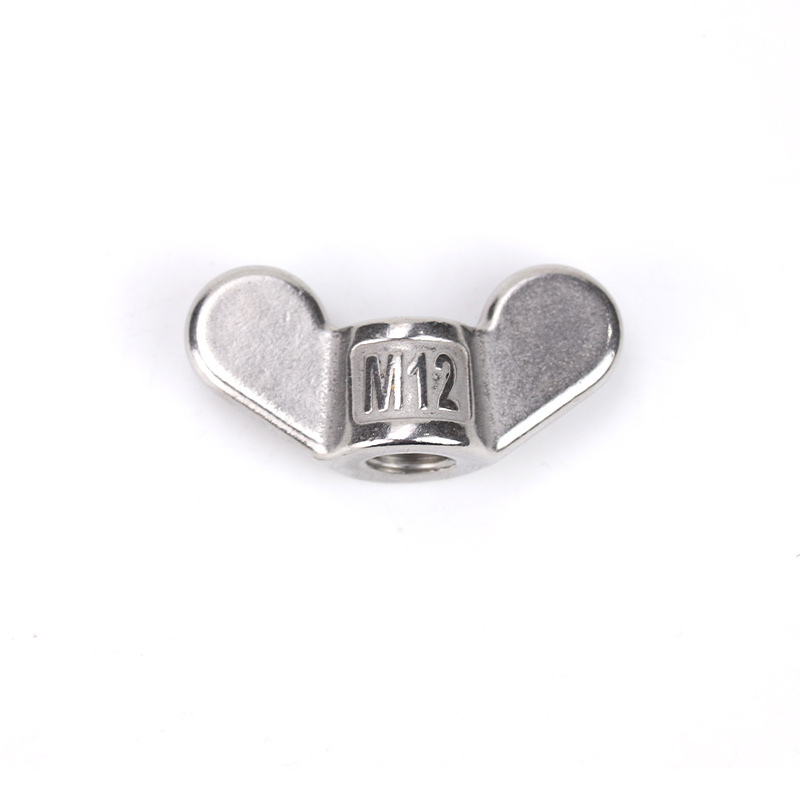 DIN315 304 316 Stainless Steel Casting Wingnut Butterfly Wing Nuts For Bolt