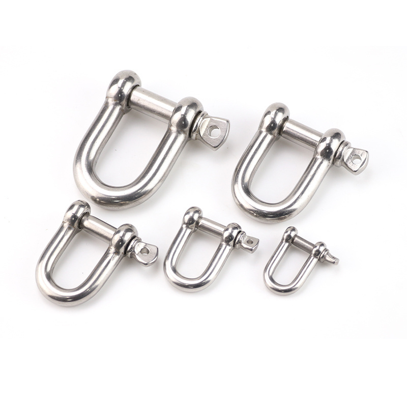 High Quality stainless steel 304 316 Chain Shackle Dee Shackle