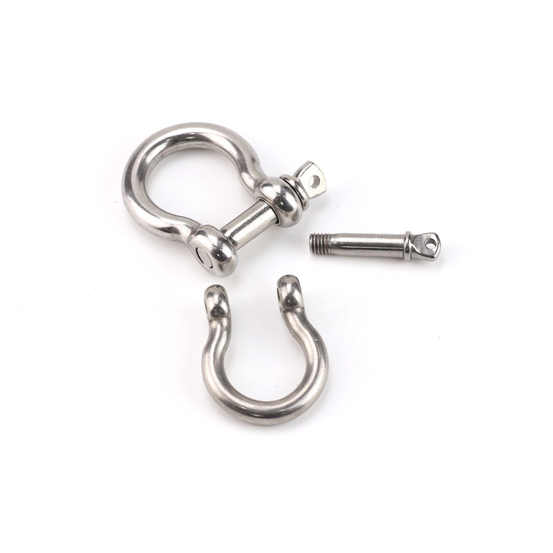 Stainless steel 304 316 Shackle Rigging lifting shackle bow shackle