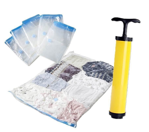 Three-Dimensional Vacuum Bags For Quilt Bedding Cube Space Saver Storage Bag Wardrobe Closet Organizer No Leak