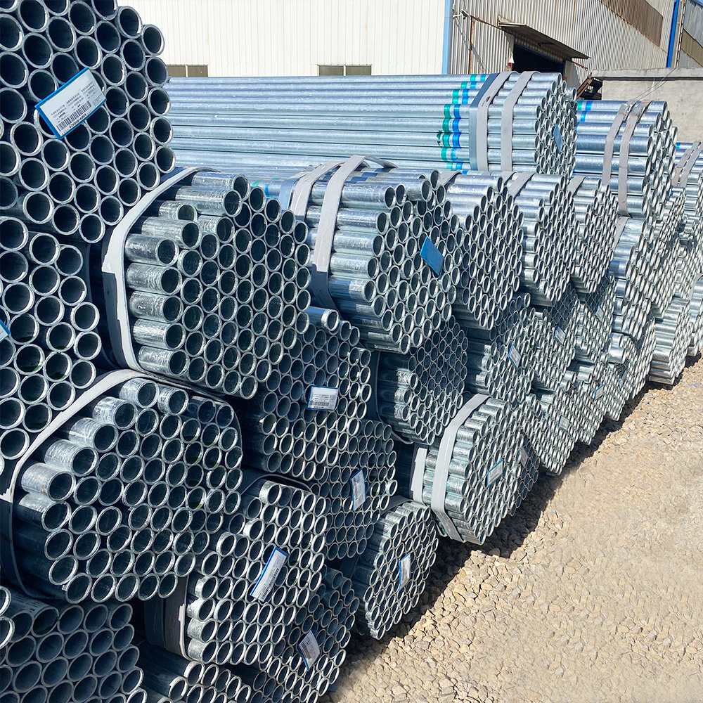 f42 2 inch 3 inch 4 inch diameter hot dip galvanized steel round pipe for construction price