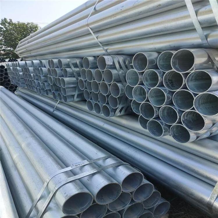 Large stock ASTM A106 A36 A53 BS 2mm steel pipe for HDG Hot Dip Galvanized Round/Square Steel Pipe