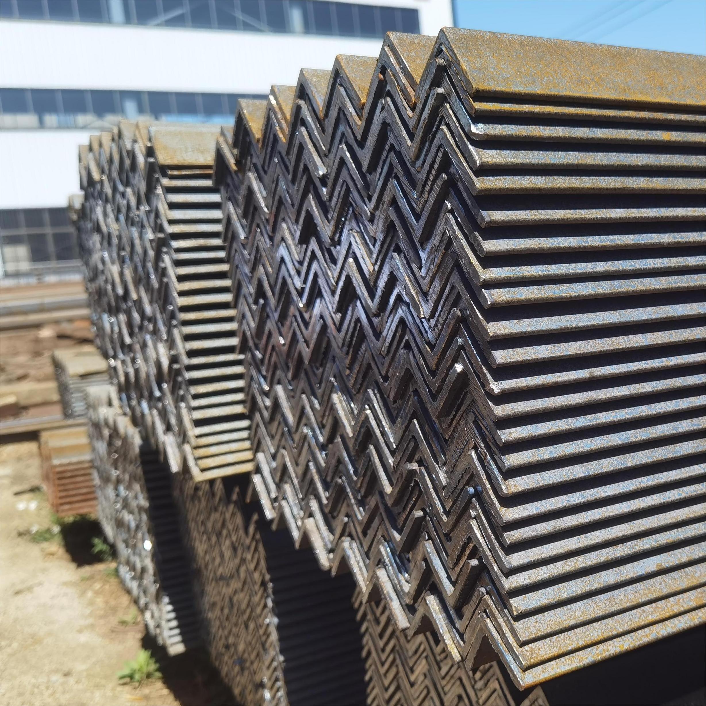 hot rolled carbon mild q235 ss400 galvanized perforated steel equal angle 35*35 45 degree china