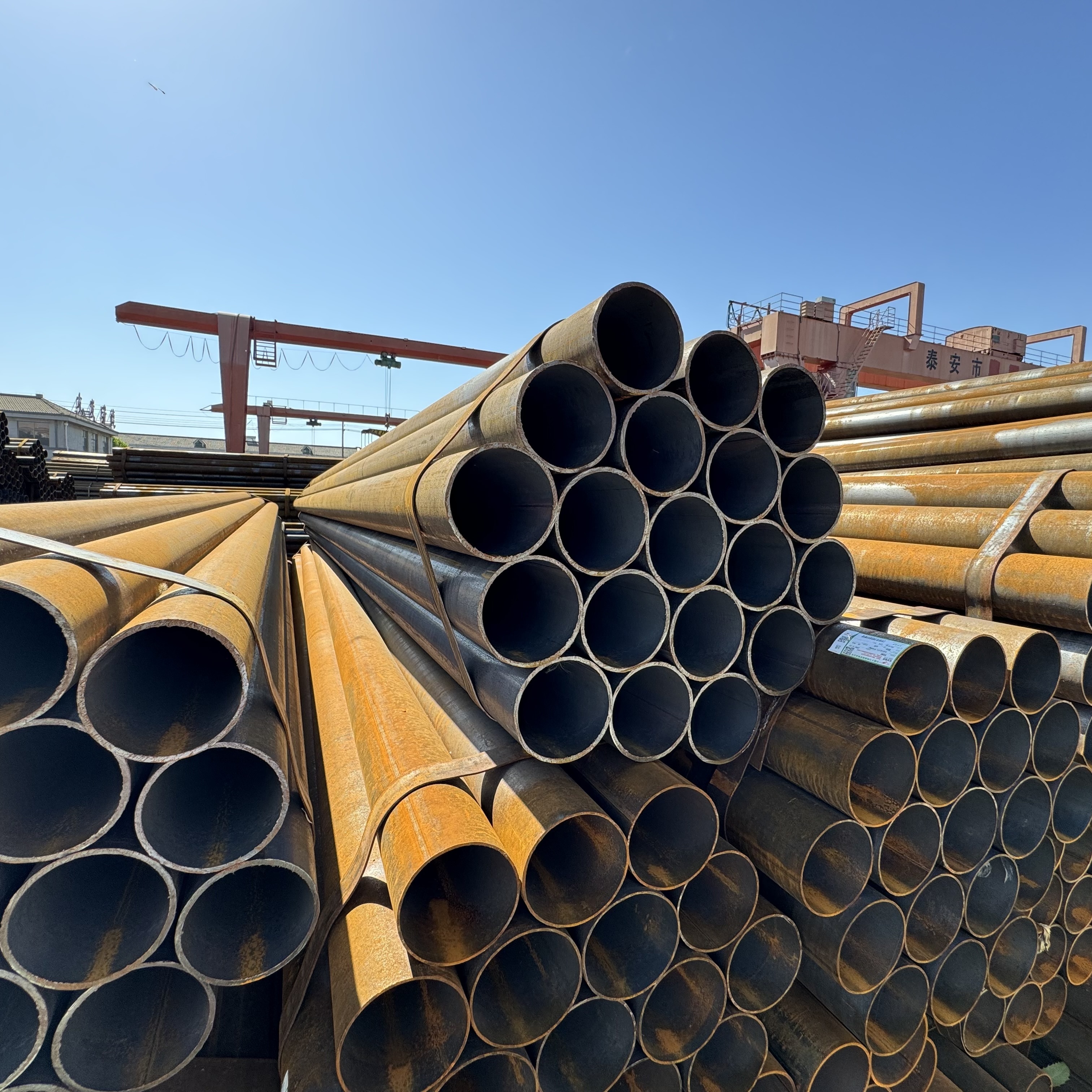 e355 tubular 600 mm sae 1040 14 inch 20 inch hot rolled cold rolled mild carbon seamless steel pipes