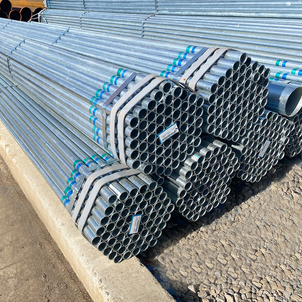 f42 2 inch 3 inch 4 inch diameter hot dip galvanized steel round pipe for construction price