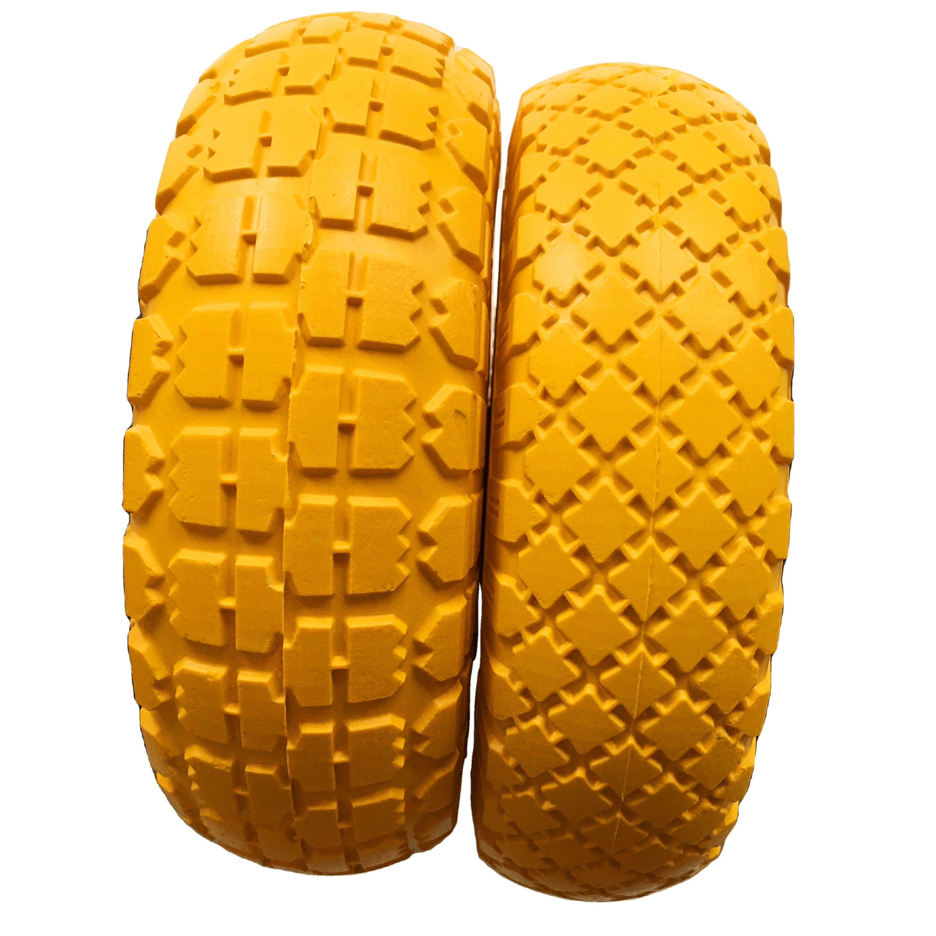 260x85 3.00-4 yellow pu tyre