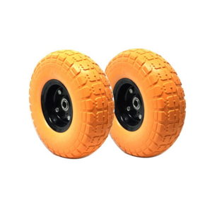 10" Flat Free Tires Wheels for Dolly Hand Truck Cart