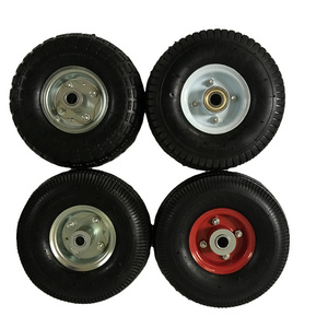 4 x REPLACEMENT 10" INCH PNEUMATIC SACK TRUCK WHEEL