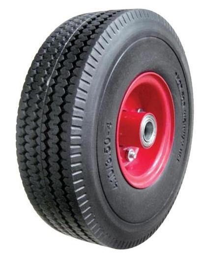 6 8 10 12 13 14 15 16 inch PU Foam Flat Free  Wheel and Tires for wheelbarrow Hand Truck Wagon