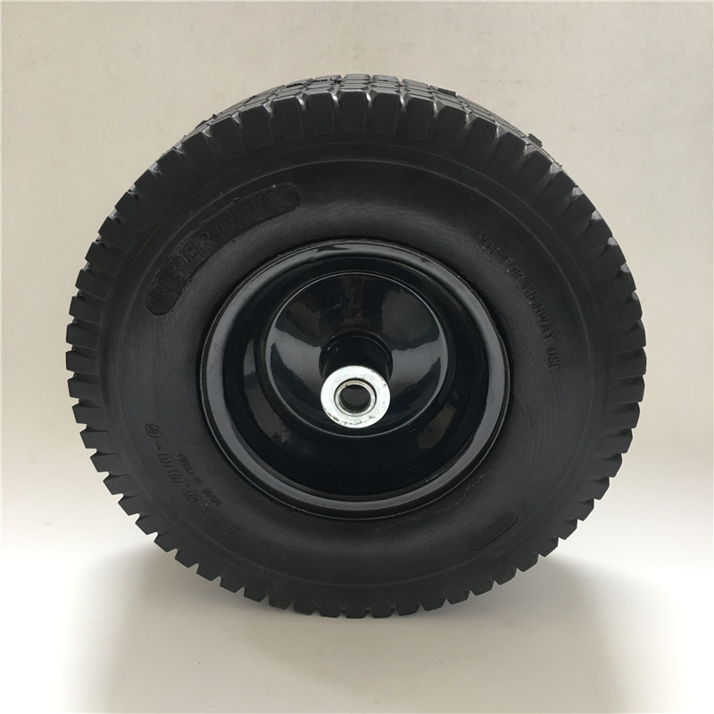 5.00-6 rubber Tire and Pneumatic Rubber Wheel usd for wheelbarrow