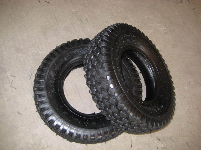 3.50-6 10 inch Small Rubber Wheels Used for Wheelbarrow