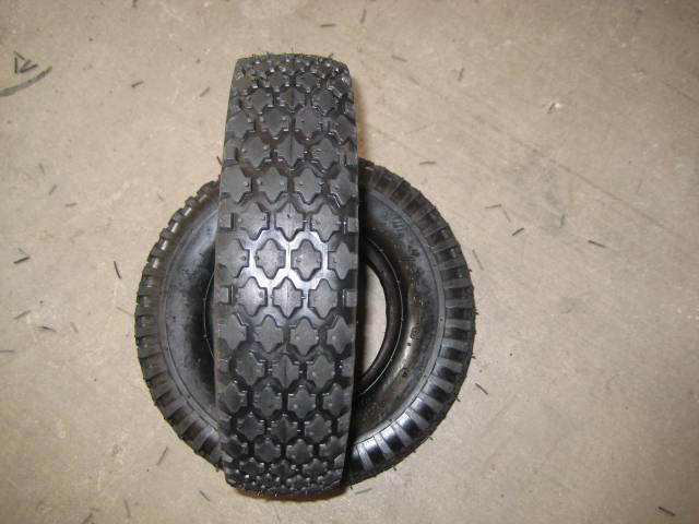 3.50-6 10 inch Small Rubber Wheels Used for Wheelbarrow