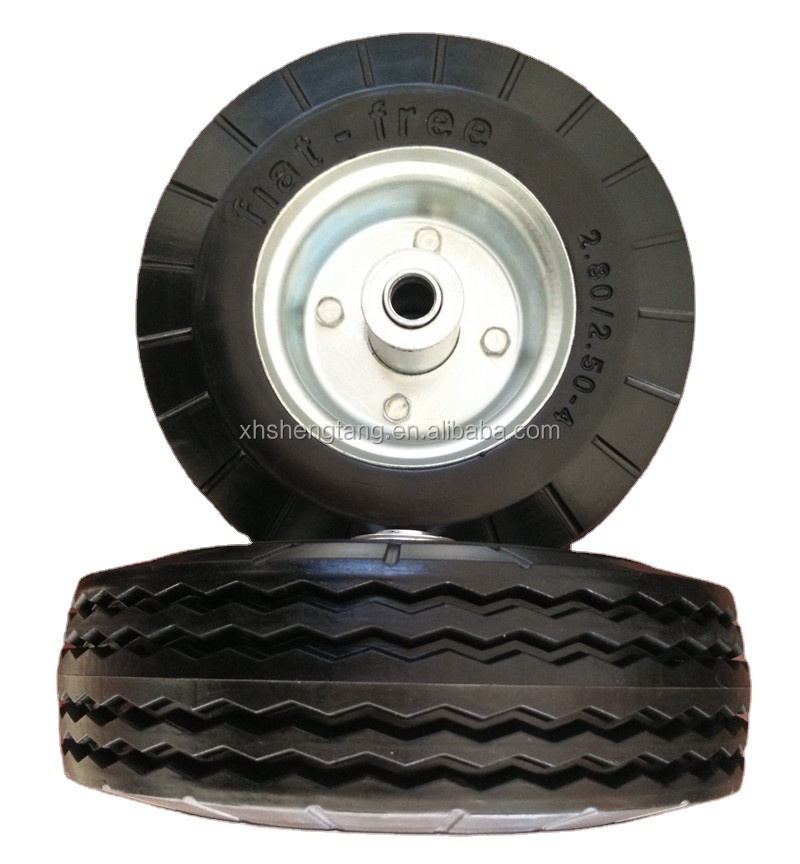 6 8 10 14 16 inch solid rubber tire for hand trolley and wheelbarrow