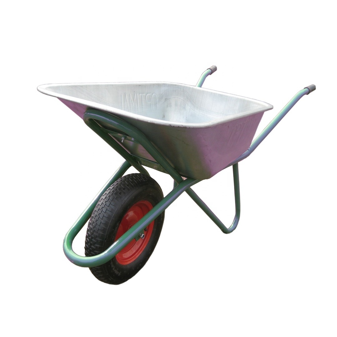 Heavy Duty Construction Wheelbarrow WB6418 For Russian Market