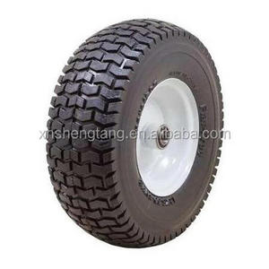 16x6.50-8 Solid Polyurethane PU Rubber Tyre Foam Filled Wheels