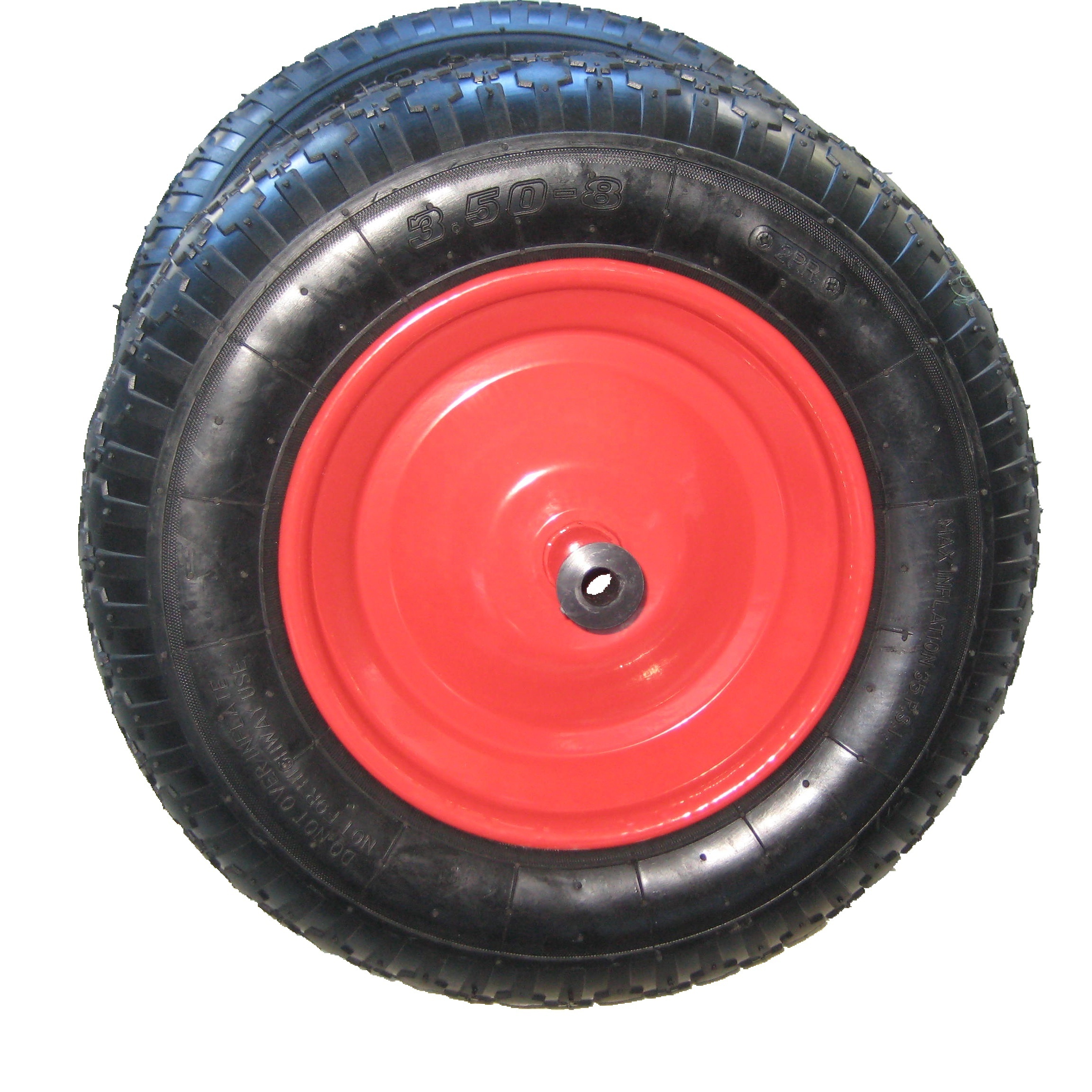 3.50-8 Pneumatic Rubber Wheel Air Tyre For Wheelbarrow