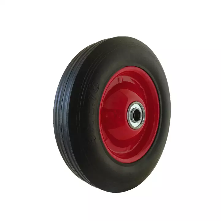 8 inch small wheels and tires solid rubber wheel