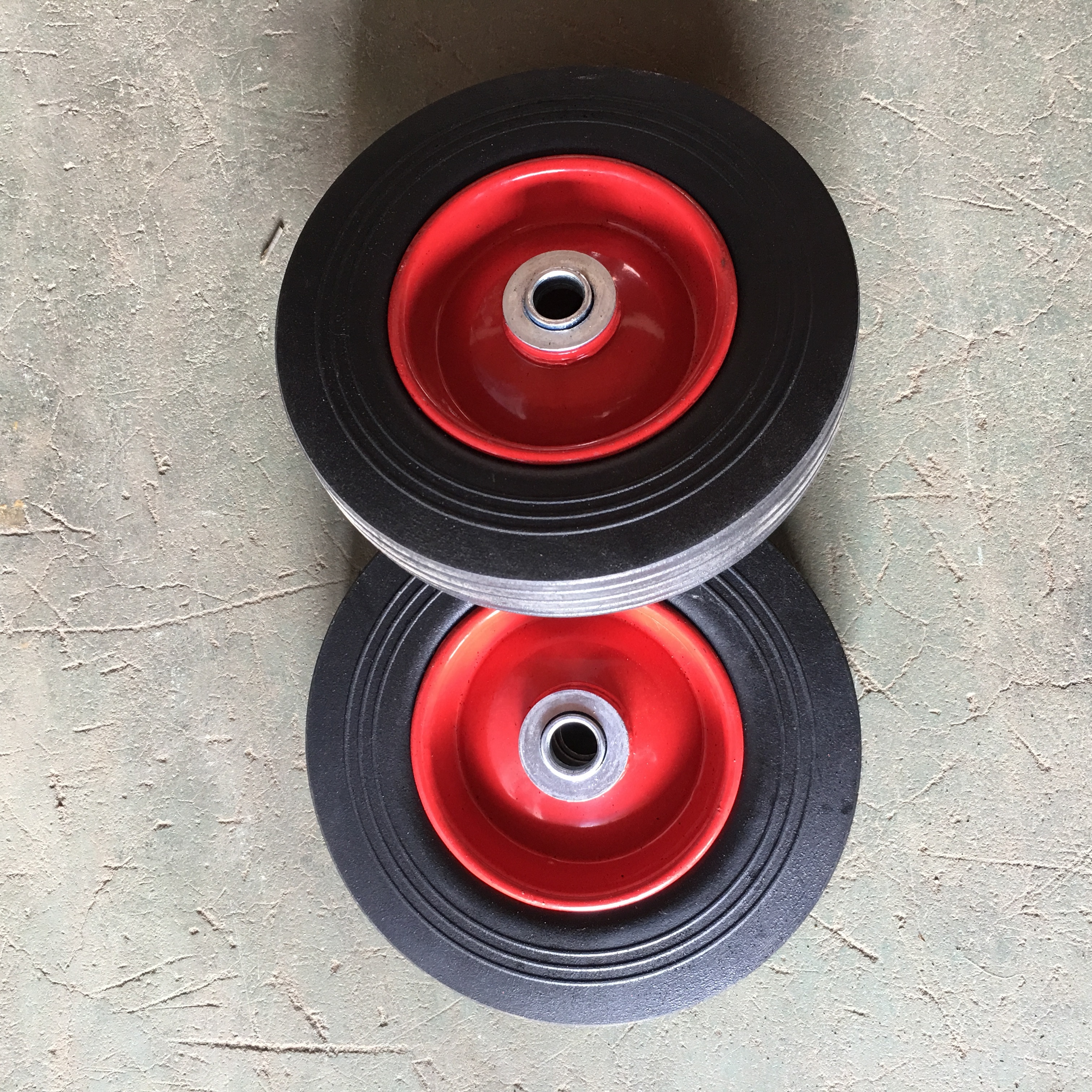 8 inch small wheels and tires solid rubber wheel | Bestsuppliers.com