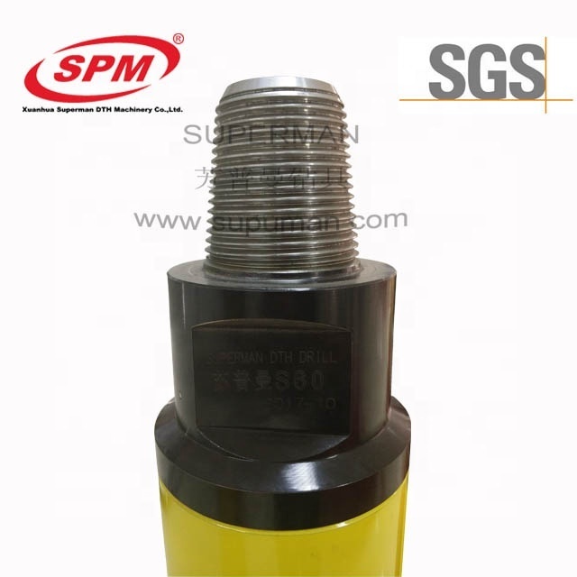 SPM S60 DHD360 carbon steel down the hole  6'' 165mm air chipping hammer / air breaker hammer dth hammer