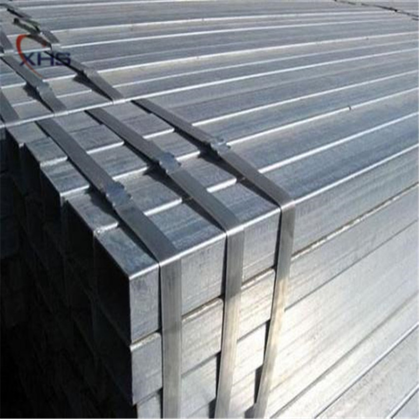 Galvanized square and rectangular steel pipes z180 galvanized rectangular tube