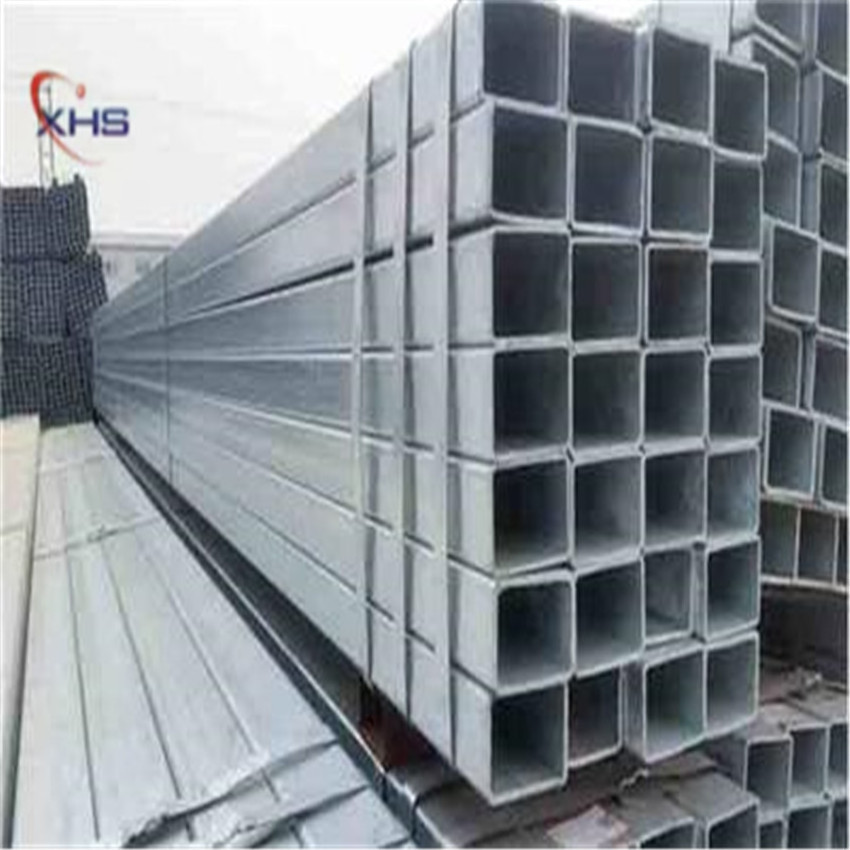 Galvanized square and rectangular steel pipes z180 galvanized rectangular tube