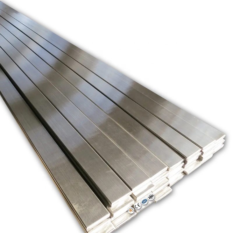 China Low Price Prime Quality Mirror Finish Square Rod ASTM SUS 201 304 304L 310 316 316L 430 904L 2205 Stainless Steel Flat Bar