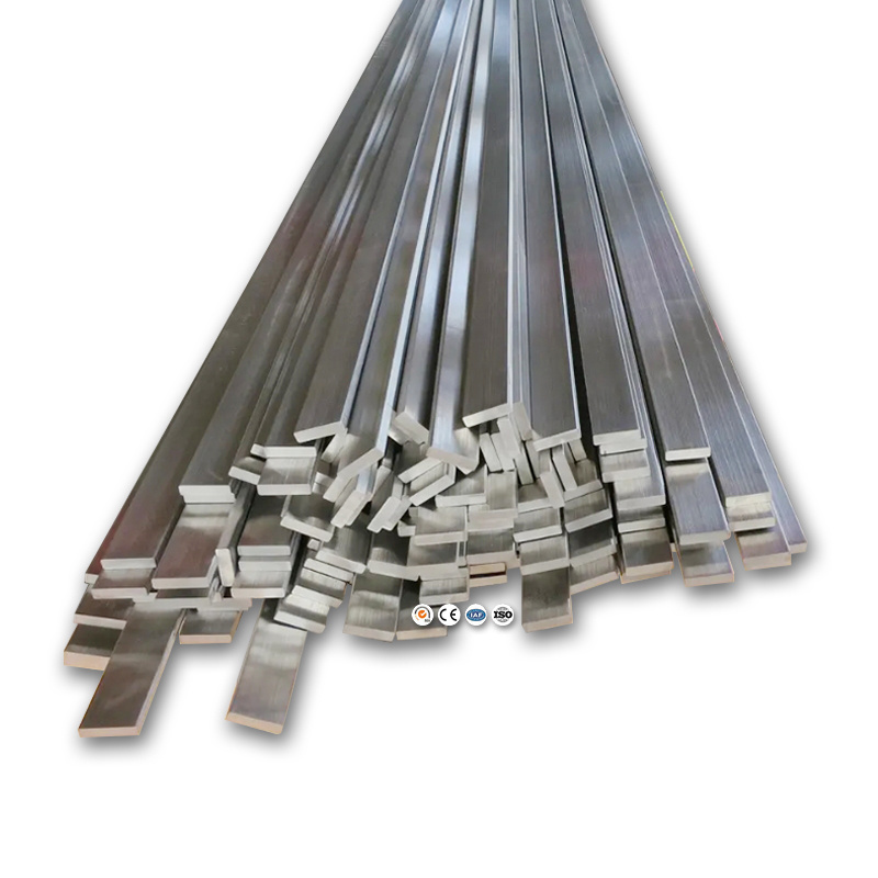 China Low Price Prime Quality Mirror Finish Square Rod ASTM SUS 201 304 304L 310 316 316L 430 904L 2205 Stainless Steel Flat Bar