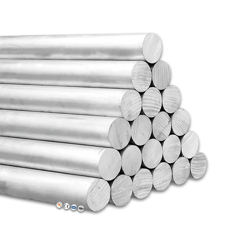 China High Quality Aluminium Solid Rod 2024 5052 5083 7050 7075 T6 Extruded Round Aluminum Bar/Rod