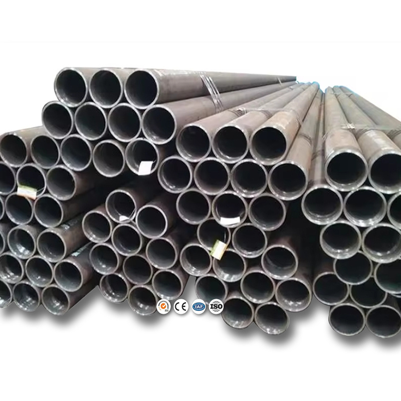 ASTM A53 A106 S235jr Q235 Gr. B Black API5l Gr. B Sch40s Grade B Seamless Carbon Steel Pipe for Fluid Petroleum Gas Water Steam