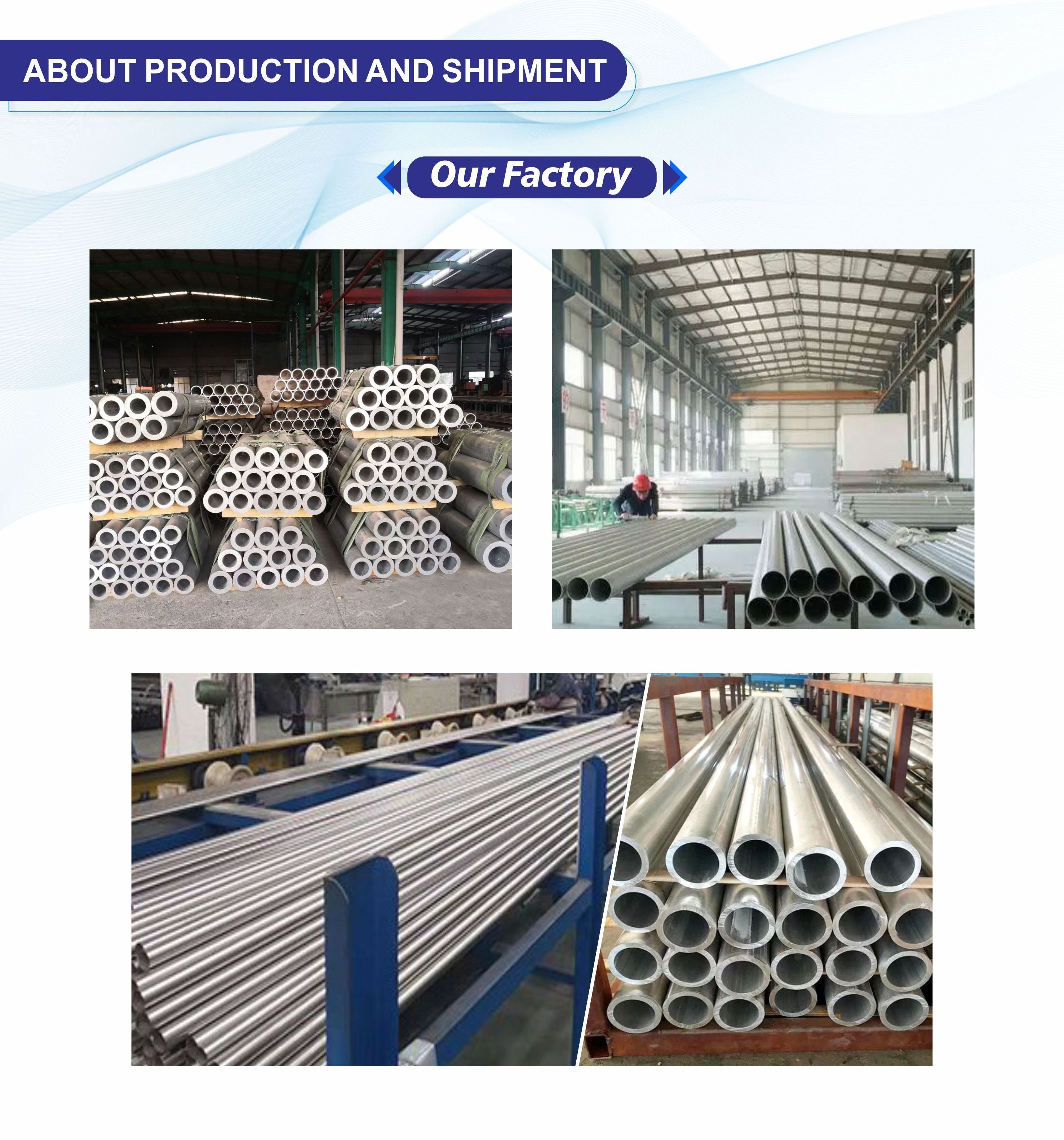 China High-quality Factory Price Customized 6061 5083 3003 2024 7075 T6 Anodized Aluminum Round Pipe/Tube on sale