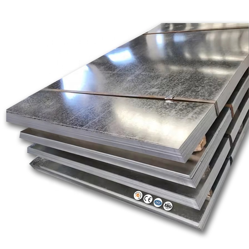 China 6mm Metal G90 275z Galvanized Sheet 10mm Thick Steel Plate 0.4mmx1250X2500 Zinc Coated Steel Sheet for manufacturing