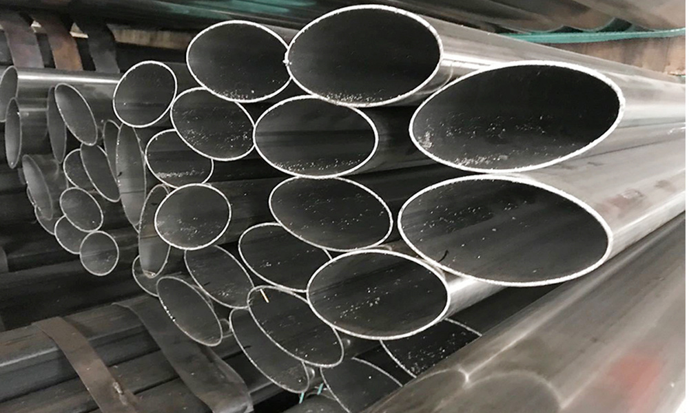 Hot sale ASTM/AISI 201/304/310S/316  15mm 25mm bus handrail welded stainless steel pipes flat oval tube for pipe railing design